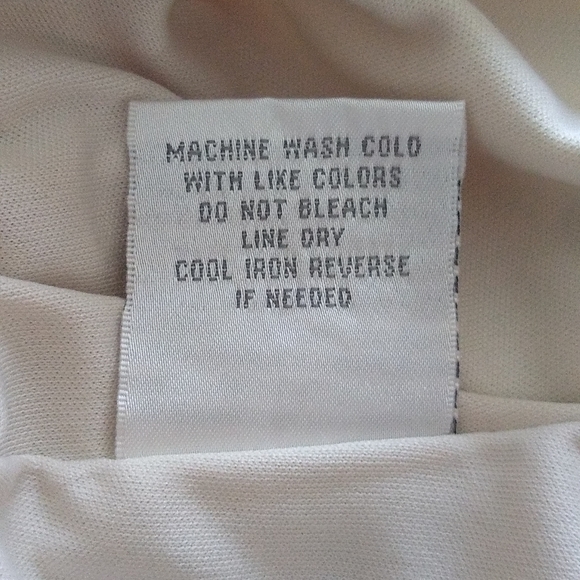 Watercolor front pleated high/low dress, size 8 - Picture 7 of 8